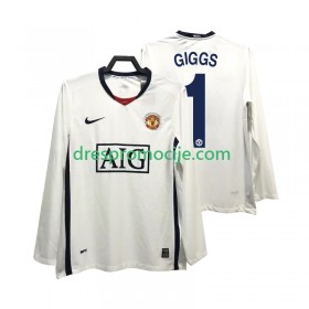 Manchester United GIGGS 11 Premier League 2008 2009 Dres Retro Gostujući Dugim Rukavima